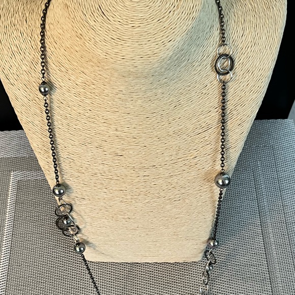 MARJORIE 1890 PRE-LOVED AUTHENTIC CLASSIC 8mm TAHITIAN FAUX PEARL NECKLACE SET - Picture 15 of 16